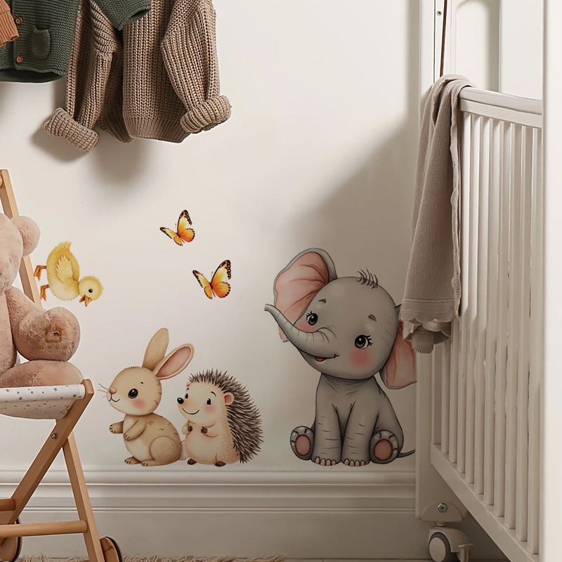 Adesivo de parede de animal de - Baby Nursery Wall Decals avaliação e preço