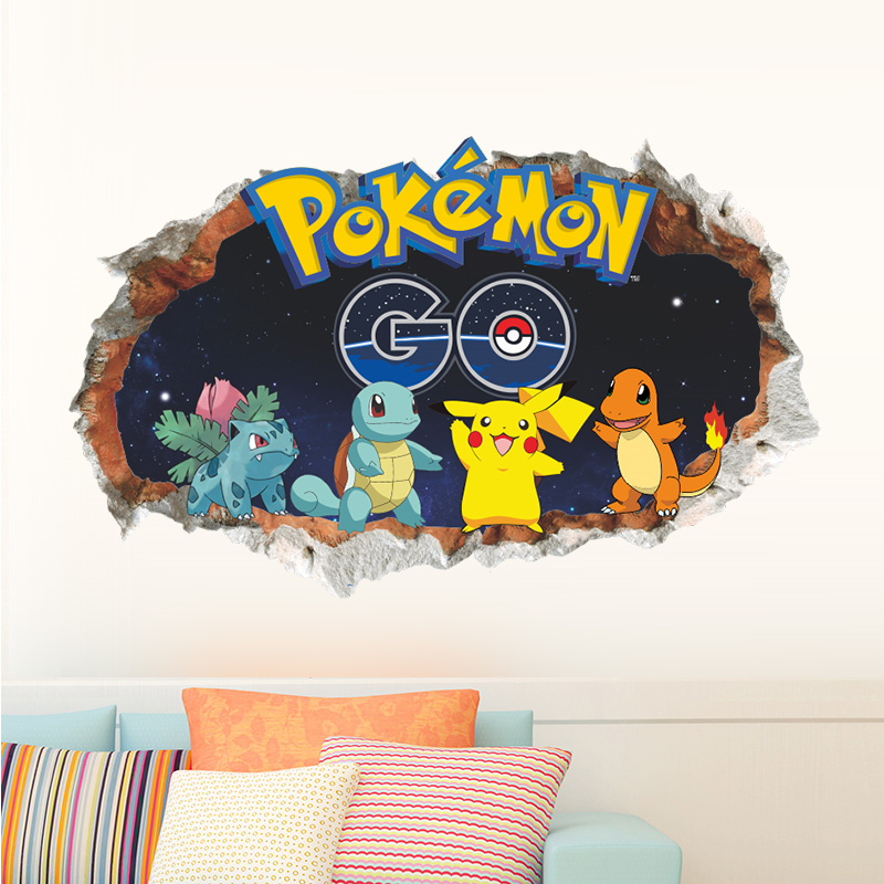 Desenhos animados Pokémon Pika - Baby Nursery Wall Decals avaliação e preço