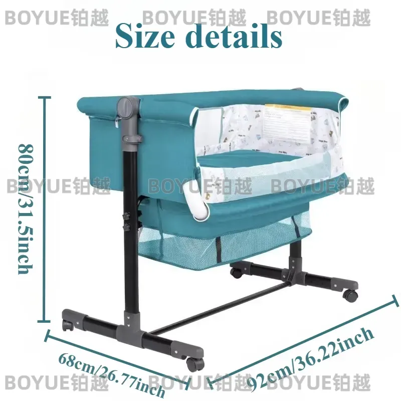 Berço 3 em 1 para Bebê com Red - Bassinet Bedside Sleeper avaliação e preço
