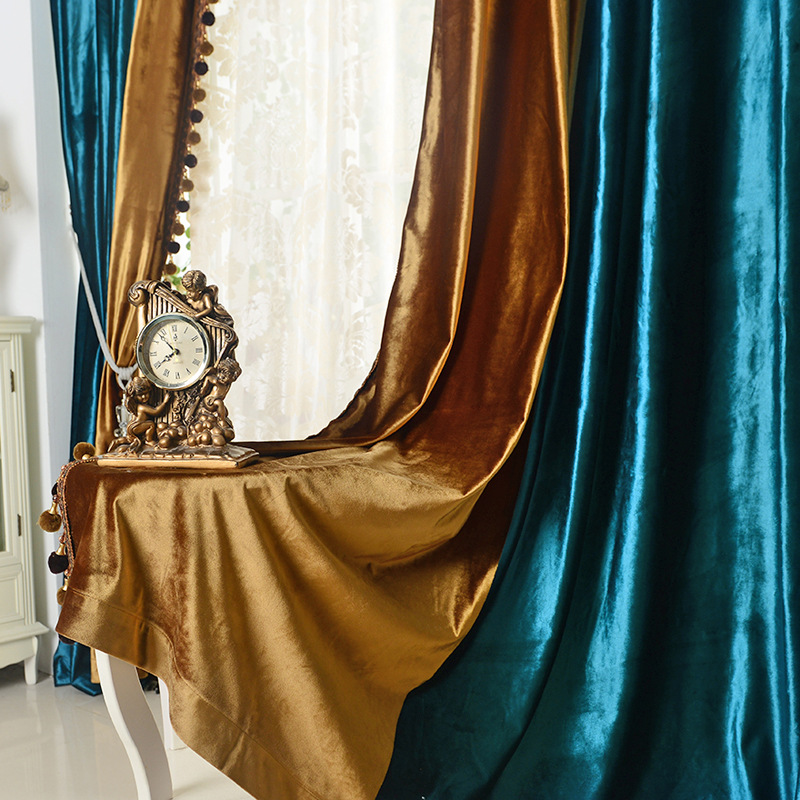 Simples Veludo Cortinas italia - Blackout Curtain Nursery avaliação e preço