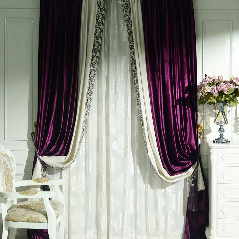 Simples Veludo Cortinas italia - Blackout Curtain Nursery avaliação e preço