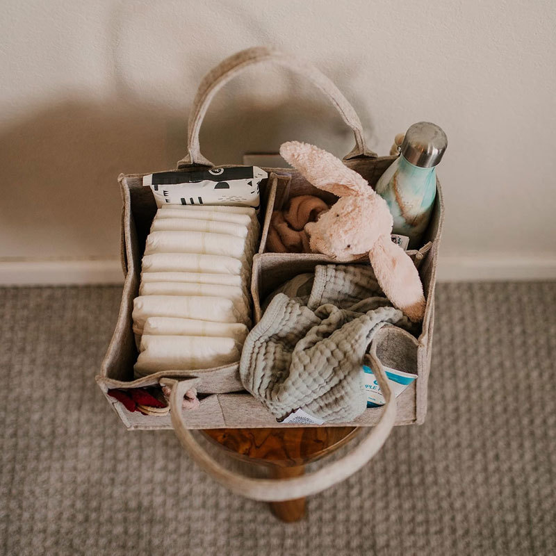 Caddy para fraldas - Caixa de  - Baby Nursery Organization Ideas avaliação e preço
