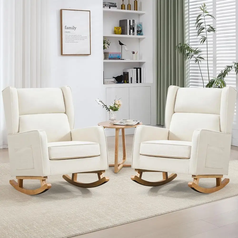 Cadeira de Balanço de Madeira  - Rocking Chair Nursery avaliação e preço