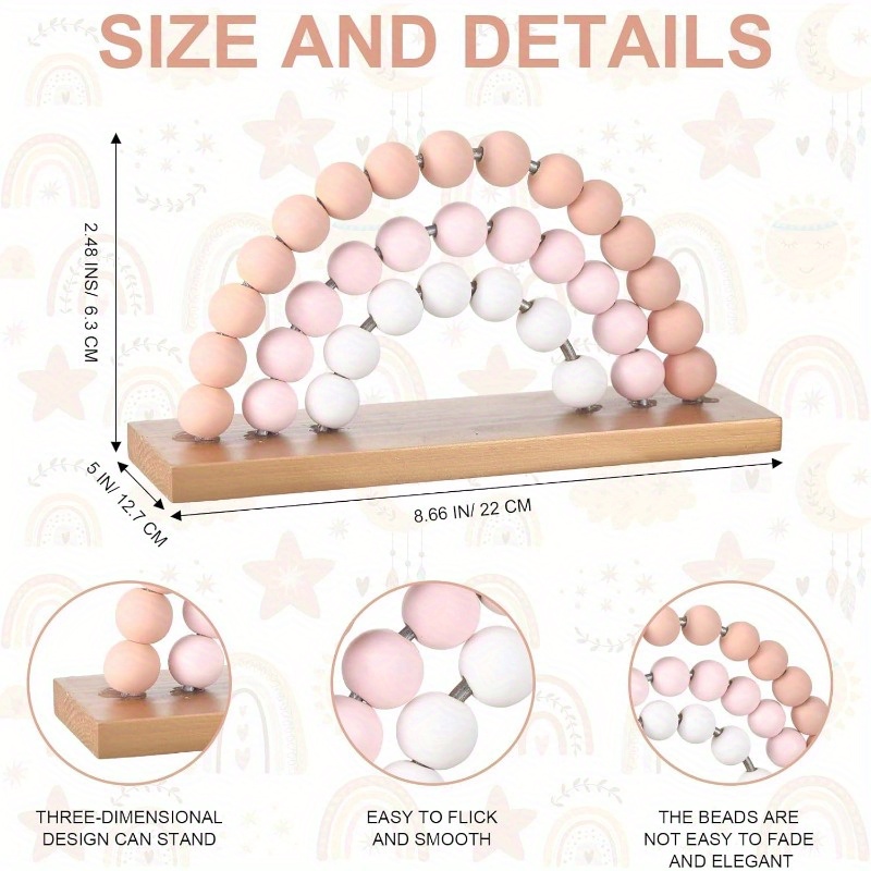 Arco-íris menina 3d decoração  - Baby Nursery Decor Girl avaliação e preço