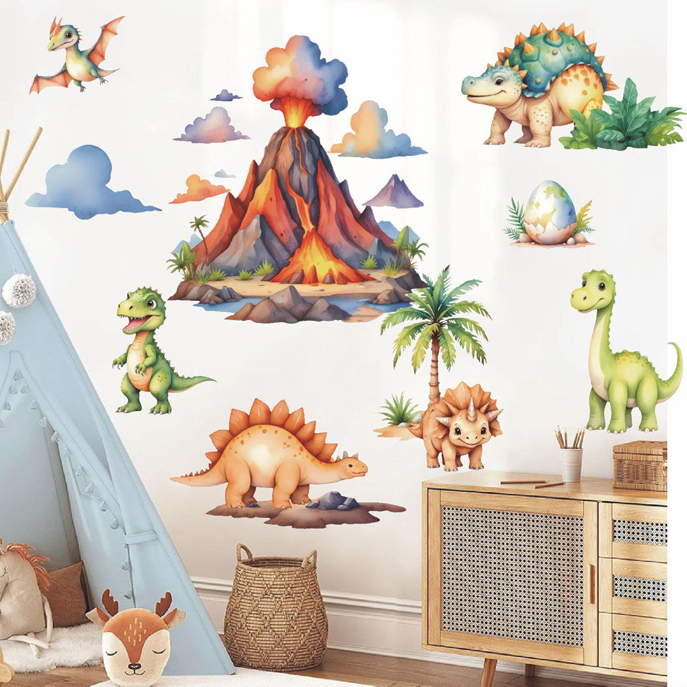 Adesivos de Parede de Dinossau - Baby Nursery Animal Theme avaliação e preço