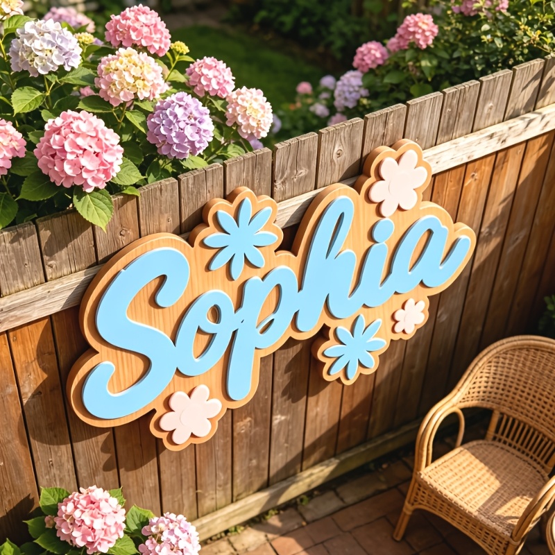 Placa de Porta Personalizada c - Baby Nursery Name Sign avaliação e preço