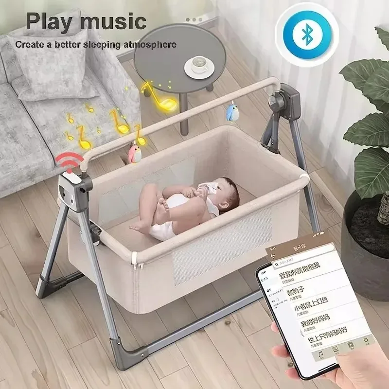 Berço de balanço para bebê, be - Bassinet Bedside Sleeper avaliação e preço