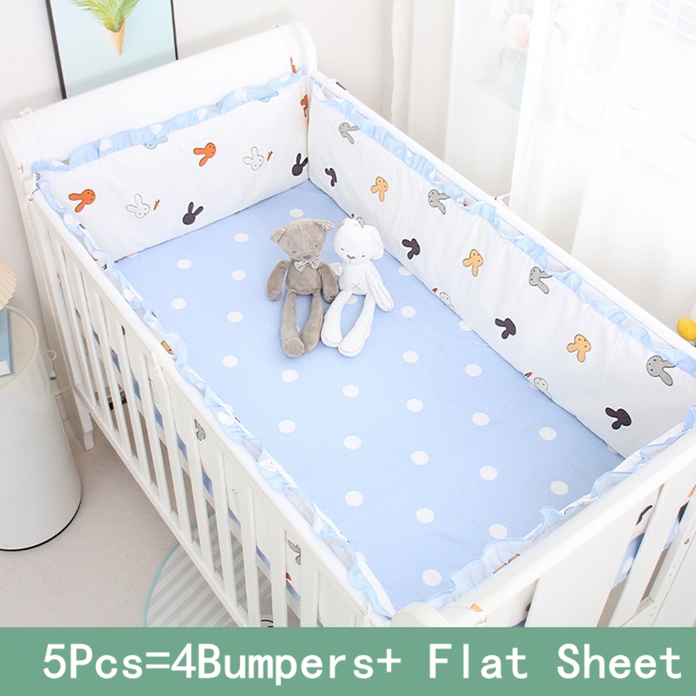 5 pçs conjunto de cama berço m - Baby Nursery Decor Girl avaliação e preço