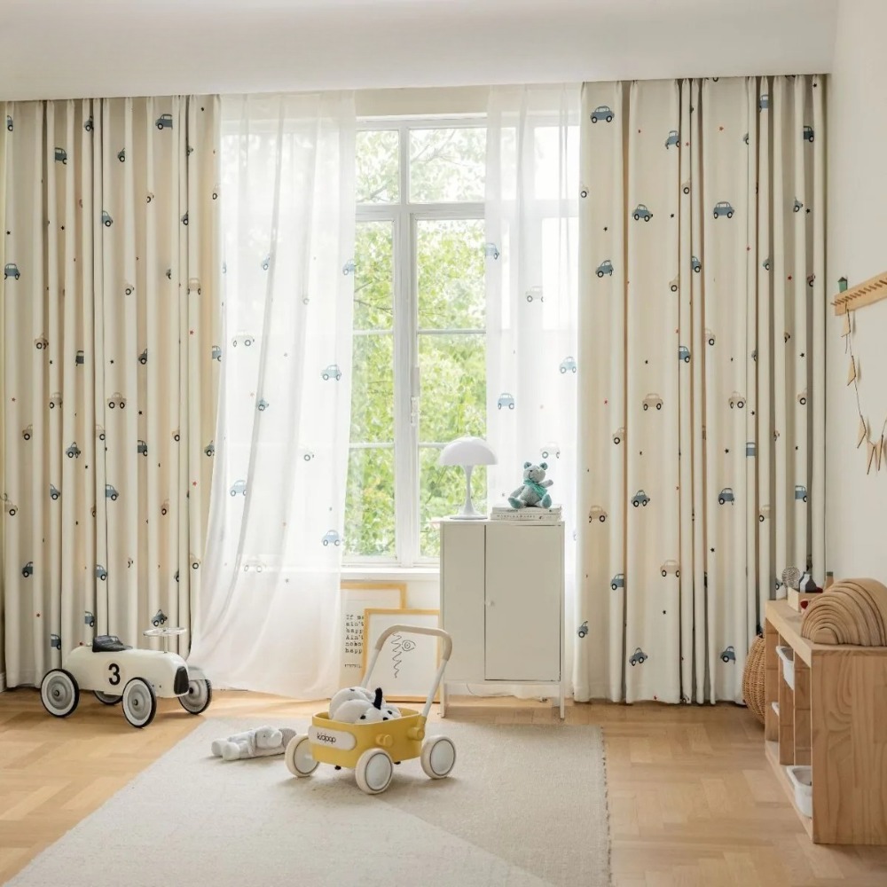 Moderno quarto das crianças do - Blackout Curtain Nursery avaliação e preço