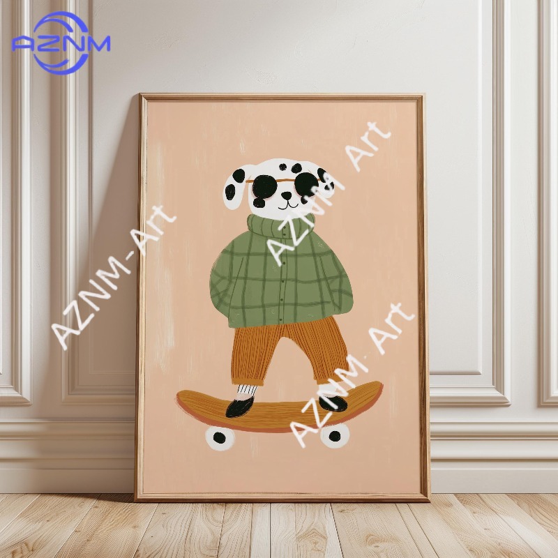 Pôster Engraçado de Animais Sk - Baby Nursery Home avaliação e preço