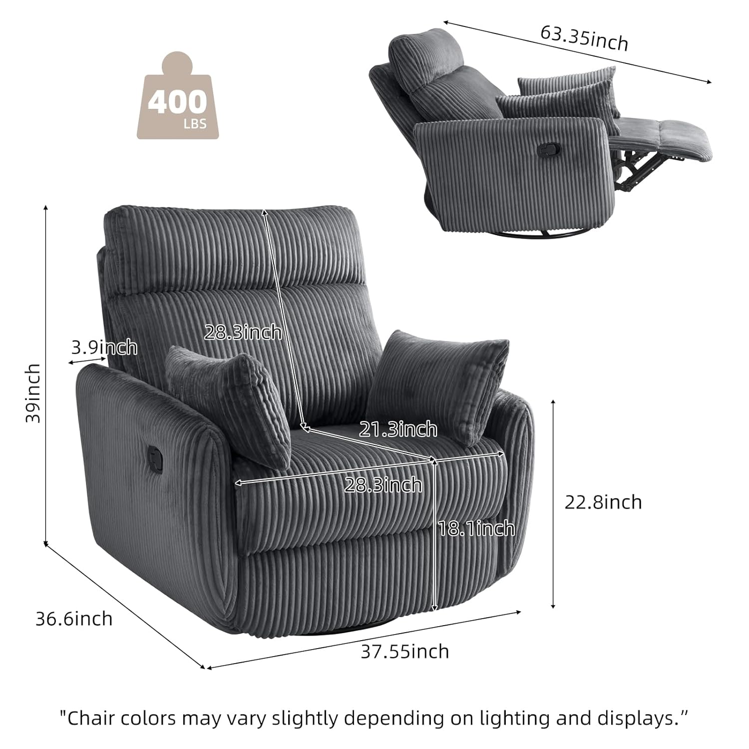# Cadeira Reclinável Giratória - Rocking Chair Nursery avaliação e preço