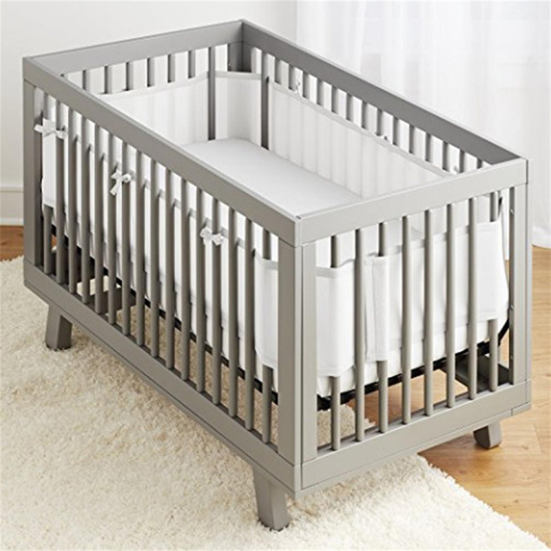 Crib Bumper for Baby Bed Fence - Baby Nursery Decor Girl avaliação e preço