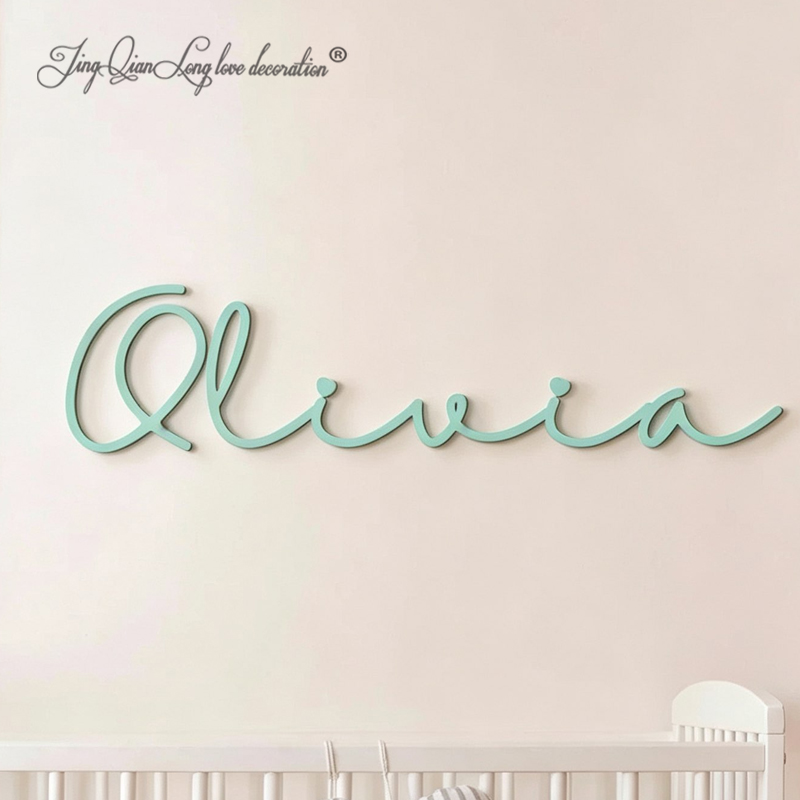 Placa de Nome de Bebê em Madei - Baby Nursery Name Sign avaliação e preço
