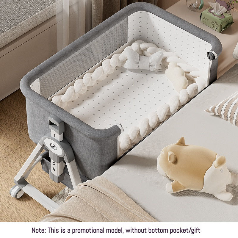 Berços para Bebês 3 em 1, Cama - Bassinet Bedside Sleeper avaliação e preço