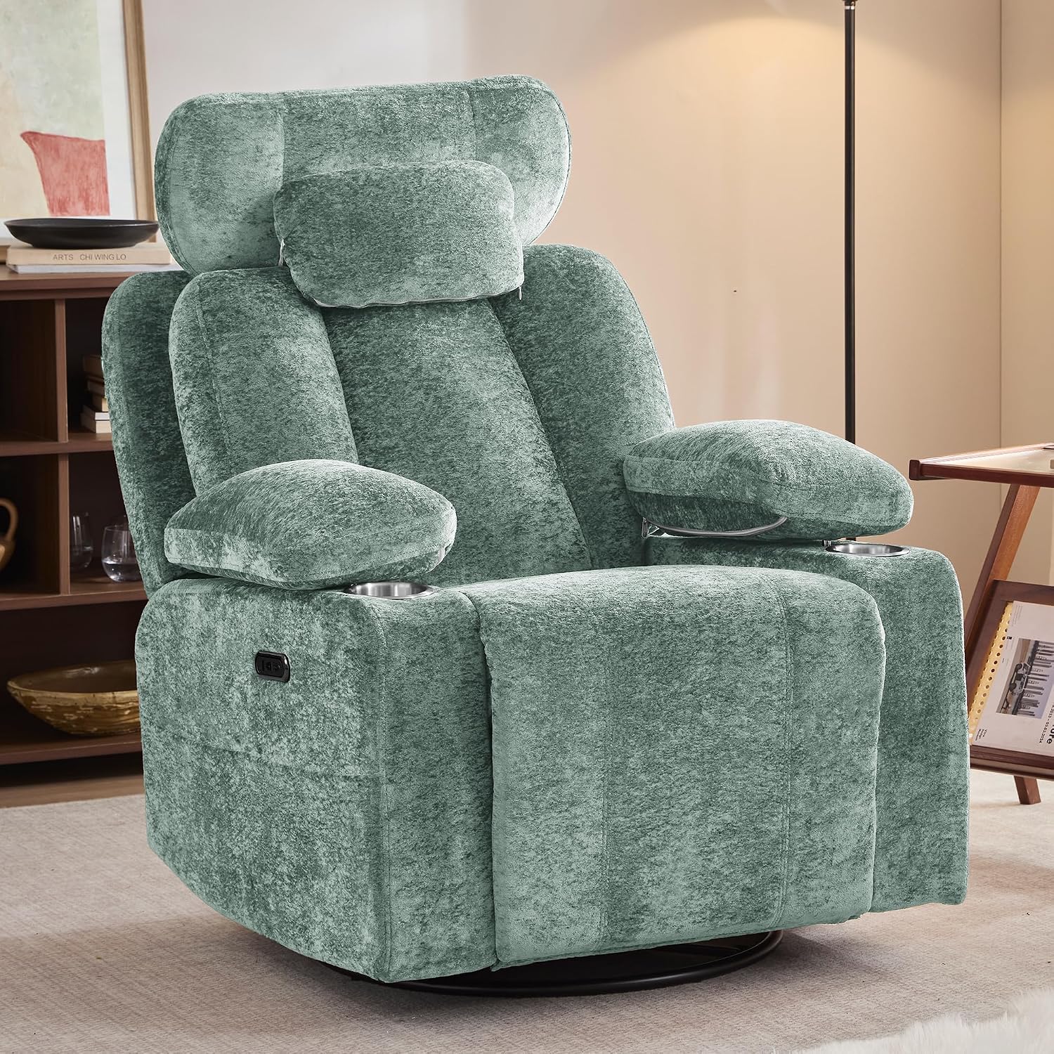 Cadeira Reclinável Giratória p - Rocking Chair Nursery avaliação e preço