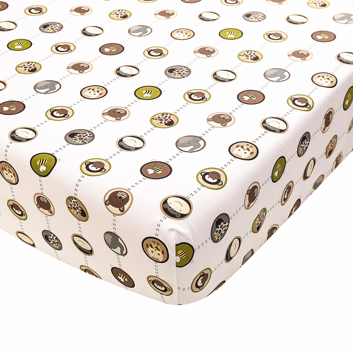 3 pçs bordado bebê recém-nasci - Baby Nursery Animal Theme avaliação e preço